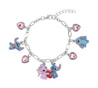 Disney Fashion 7" + 1" Angel & Stitch Charm | Acotis - Base Metal