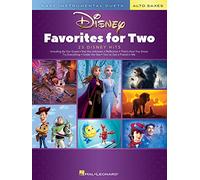 Disney Favorites for Two. Easy Instrumental Duets - Alto Sax Edition: Easy Instrumental Duets - Alto Saxophone