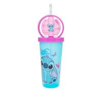 Disney Fidget Spinner Tumbler with Straw & Lid for Kids - Sip, Spin, Smile!