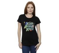 Disney Finding Dory Ocean Of Adventure Cotton T-Shirt In Black Black S