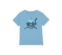 Disney Finding Nemo Bruce Shark Smile kids t-shirt in Light Blue | Size: 12-13 Years Disney Light Blue 12-13 Years