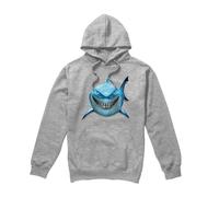 Disney Finding Nemo Bruce Shark Smile Mens Hoodie Light Grey Light Grey