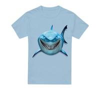 Disney Finding Nemo Bruce Shark Smile T-Shirt Light Blue Light Blue XXL