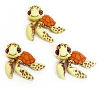Disney Finding Nemo Collection by Dress It Up Buttons and Embellishments - 3 Pieces - Squirt