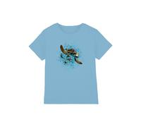 Disney Finding Nemo Crush Ride the Wave kids t-shirt in Light Blue | Size: 3-4 Years Disney Light Blue 3-4 Years