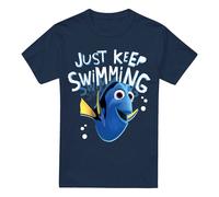 Disney Finding Nemo Dory Just Keep Swimming T-Shirt Navy | Size: XL Disney Navy XL