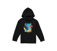 Disney Finding Nemo Dory Nemo Youth Kids Pull-Over Hoodie, Black | Size: 7-8 Years Disney Black 7-8 Years