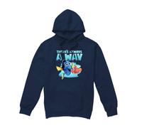 Disney Finding Nemo Dory There's Always a Way Hoodie Navy | Size: Small Disney Navy S