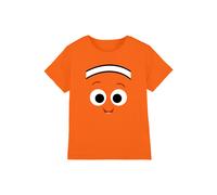 Disney Finding Nemo Face Kids T Shirt, Orange, 3-4