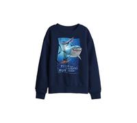 Disney Finding Nemo Fish Are Friends Kids Sweatshirt, Navy | Size: 5-6 Years Disney Navy 5-6 Years