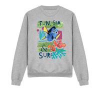 Disney Finding Nemo Fun, Sea, Surf Sweatshirt Light Grey | Size: XL Disney Light Grey XL