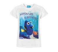 Disney Finding Nemo GirlsWhite Short Sleeved T-Shirt - 9-10 Years