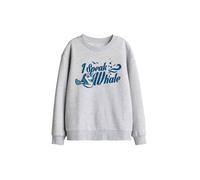 Disney Finding Nemo I Speak Whale Dory Kids Sweat, Athletic Heather in Light Grey | Size: 5-6 Years Disney Light Grey 5-6 Years