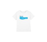 Disney Finding Nemo Logo Kids T-Shirt White | Size: 5-6 Years Disney White 5-6 Years
