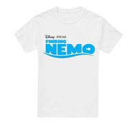 Disney Finding Nemo Logo T-Shirt White | Size: Large Disney White L