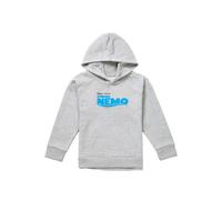 Disney Finding Nemo Logo Youth Kids Pull-Over Hoodie, Athletic Heather in Grey | Size: 12-13 Years Disney Grey 12-13 Years