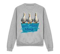 Disney Finding Nemo Mine Mine Mine Sweatshirt Light Grey | Size: Small Disney Light Grey S