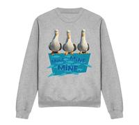Disney Finding Nemo Mine Mine Mine Sweatshirt Light Grey | Size: Small Disney Light Grey S