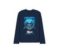 Disney Finding Nemo Movie Poster Long Sleeve T Shirt, Navy Navy