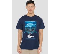 Disney Finding Nemo Movie Poster T Shirt, Navy Navy