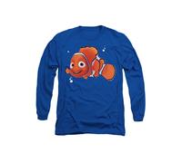 Disney Finding Nemo Nemo Ocean Long Sleeve T-Shirt, Royal | Size: 2XL Disney Royal 2XL