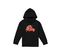 Disney Finding Nemo Nemo Ocean Youth Kids Pull-Over Hoodie, Black | Size: 5-6 Years Disney Black 5-6 Years