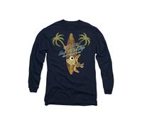 Disney Finding Nemo Surf N Sun Shop Long Sleeve T-Shirt, Navy Navy