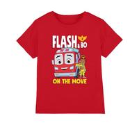 Disney Firebuds Flash Fire Engine Kids T Shirt, Red, 7-8