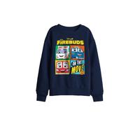 Disney Firebuds On The Move Kids Sweatshirt, Navy | Size: 7-8 Years Disney Navy 7-8 Years