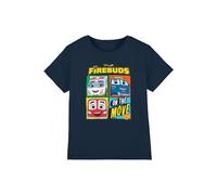 Disney Firebuds On The Move Kids T Shirt, Navy, 7-8