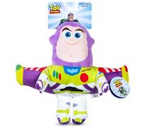 Disney for Pets Pixar’s Buzz Lightyear Plush Dog Toy - Ballistic Nylon Fabric Toy with Squeaker for Dogs - Officially Licensed Product, 9 Inch
