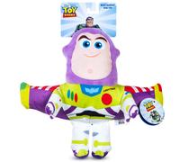 Disney for Pets Pixar’s Buzz Lightyear Plush Dog Toy - Ballistic Nylon Fabric Toy with Squeaker for Dogs - Officially Licensed Product, 9 Inch