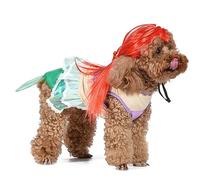 Disney for Pets Princess Ariel Halloween Costume - Small - Officially Licensed Dog Costume, Multicolor (FF22916)