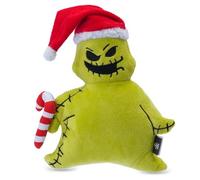 Disney for Pets Tim Burton’s Nightmare Before Christmas 9” Holiday Oogie Boogie with Santa Hat Toy for Dogs | Oogie Boogie Dog Toy | Nightmare Before Christmas Movie Toys for All Dogs