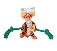 Disney for Pets Winnie The Pooh: Tigger Rope Pet Toy | Disney Dog Toys | Rope Tug Toy for Dogs Inspired by Winnie The Pooh with Crinkle and Squeaker, 12 Inch