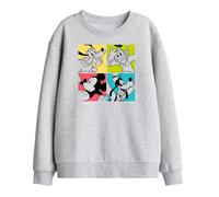 Disney Four Box Kids Sweatshirt, Athletic Heather, 12-13