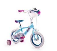 Huffy Frozen 12 Inch Girls Bike - 3-5 Years Sky Blue + Front Carrying Basket
