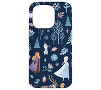 Disney Frozen 2 Anna Elsa Olaf Kristoff Sven Bruni Print Case for iPhone 15 Pro