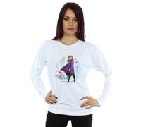 Disney Frozen 2 Anna Seek The Truth Sweatshirt In White White XXL