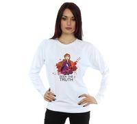 Disney Frozen 2 Anna Seek The Truth Wind Sweatshirt In White White