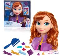 Disney Frozen 2 Anna styling heads, 14 pieces. , Black