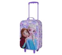 Disney Frozen 2 Beauty-Soft 3D Trolley Suitcase, Lilac, 17 x 33 x 52 cm, Capacity 26 L