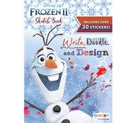 Disney Frozen 2 Deluxe 48-Page Sketch Book with Stickers 45847