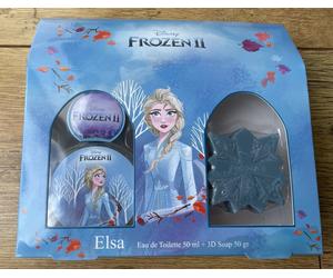 Disney Frozen 2 Elsa Bath Gift Set Eau de Toilette 50ml and Soap Frozen II NEW