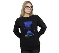 Disney Women's Frozen 2 Elsa Diamond Elements Sweatshirt in Black | Size: 2XL Disney Black 2XL
