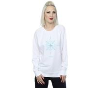 Disney Frozen 2 Elsa Signature Snowflake Sweatshirt In White White