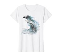 Disney Frozen 2 Elsa Watercolor Spirit T-Shirt, Women, White, Small