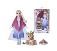 Disney Frozen 2 Elsa Fashion Doll with Baby Reindeer - Campfire Friend Set