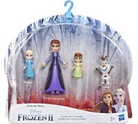 Disney Frozen 2 Family Set Figures Elsa Anna Olaf Queen Iduna Small Doll Toy