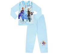 Disney Frozen 2 Girls Pyjamas 2-10 Years Olaf Anna Elsa Kristoff Sven (2-3 Years) Pink